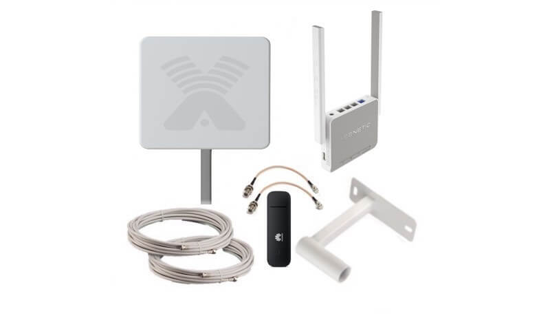 Комплект оборудования "Дача Макс" для усиления 3G/4G